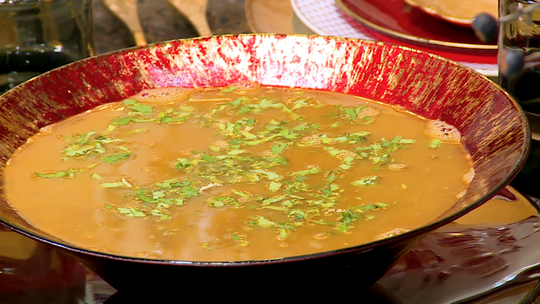 شوربة عدس على الطريقة الهندية