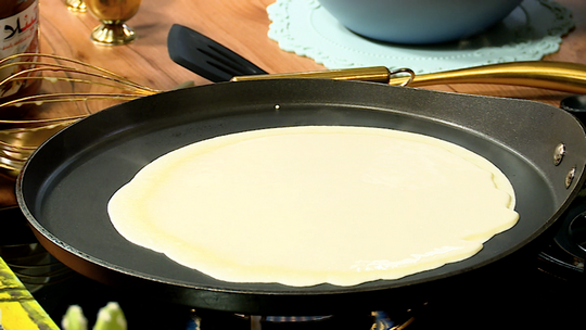 كريب بشوكولاطة الطلي والموز