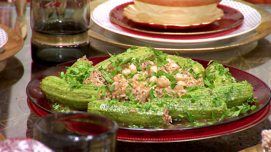 كوسة محشية باللحم المفروم