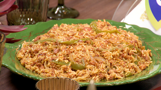 طبق الأرز بالمرقاز