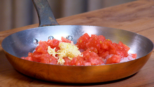 باذنجان محشي بالخضر